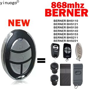 Générique Télécommande BERNER Clone - 868MHz - Publicité Générique Télécommande BERNER Clone - 868MHz - Publicité