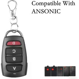 Générique ANSONIC Télécommande de remplacement SF 433 - Émetteur de porte 433.92 MHz - Publicité Générique ANSONIC Télécommande de remplacement SF 433 - Émetteur de porte 433.92 MHz - Publicité