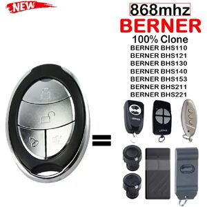 Générique Clone BERNER BHS211 BHS153 BHS140 BHS121 BHS221 BHS110 - Télécommande 868 MHz - Publicité Générique Clone BERNER BHS211 BHS153 BHS140 BHS121 BHS221 BHS110 - Télécommande 868 MHz - Publicité