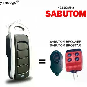 Générique SABUTOM Brostar Télécommande - 433.92 MHz - Publicité Générique SABUTOM Brostar Télécommande - 433.92 MHz - Publicité