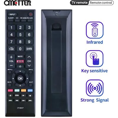 Générique Télécommande TV compatible Toshiba CT-8037 - Publicité Générique Télécommande TV compatible Toshiba CT-8037 - Publicité