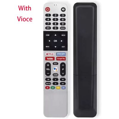 Générique Télécommande TV vocale Bluetooth pour Coocaa - Publicité Générique Télécommande TV vocale Bluetooth pour Coocaa - Publicité