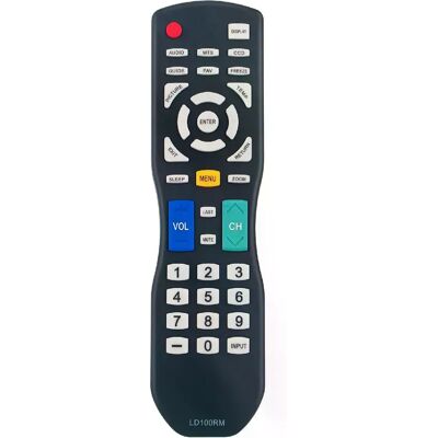Générique Télécommande de remplacement LD100RM pour TV Apex - Publicité Générique Télécommande de remplacement LD100RM pour TV Apex - Publicité