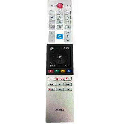 Générique Télécommande TV de remplacement Toshiba CT-8533 - Publicité Générique Télécommande TV de remplacement Toshiba CT-8533 - Publicité