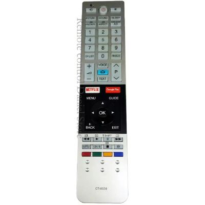 Générique Télécommande TV Toshiba CT-8536 CT-8516 - Publicité Générique Télécommande TV Toshiba CT-8536 CT-8516 - Publicité