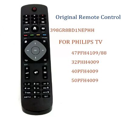 Générique Télécommande TV Philips 398GR8BD1NEPHH - Noir - Publicité Générique Télécommande TV Philips 398GR8BD1NEPHH - Noir - Publicité