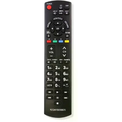 Générique Télécommande TV Panasonic TC-32LX - Noir - Publicité Générique Télécommande TV Panasonic TC-32LX - Noir - Publicité