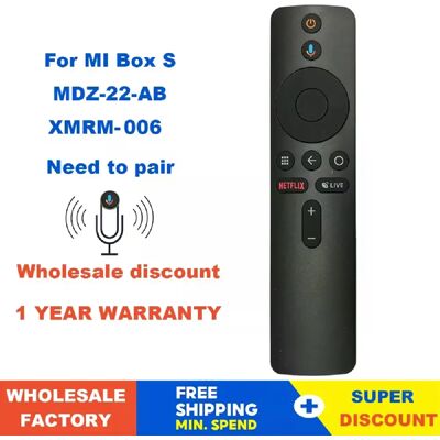 Générique Télécommande vocale pour Xiaomi MI Box S - Publicité Générique Télécommande vocale pour Xiaomi MI Box S - Publicité