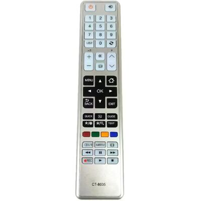 Générique Télécommande de remplacement CT-8035 pour Toshiba - Publicité Générique Télécommande de remplacement CT-8035 pour Toshiba - Publicité
