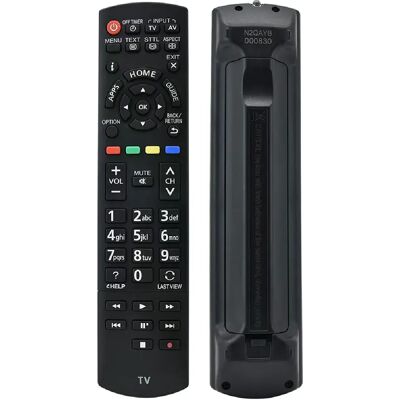 Générique Télécommande TV pour Panasonic N2QAYB000830 - Noir - Publicité Générique Télécommande TV pour Panasonic N2QAYB000830 - Noir - Publicité