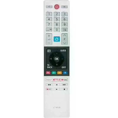 Générique Télécommande TV de remplacement Toshiba CT-8528 - Blanc - Publicité Générique Télécommande TV de remplacement Toshiba CT-8528 - Blanc - Publicité