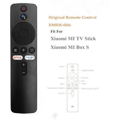 Générique Télécommande XMRM-006 pour Xiaomi MI Box S/MI TV Stick - Publicité Générique Télécommande XMRM-006 pour Xiaomi MI Box S/MI TV Stick - Publicité