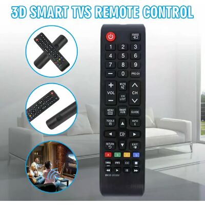 Générique Télécommande de remplacement pour Samsung Smart TV - BN59-01199F - Publicité Générique Télécommande de remplacement pour Samsung Smart TV - BN59-01199F - Publicité