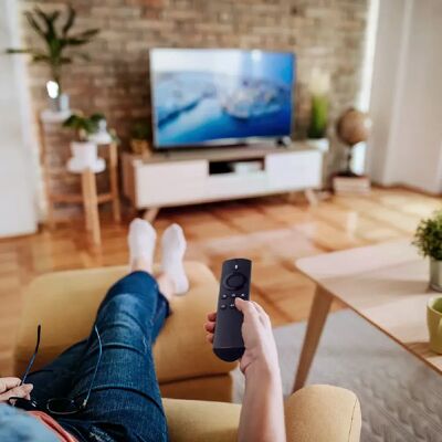 Générique Télécommande de remplacement pour Fire TV Stick 4K - Publicité Générique Télécommande de remplacement pour Fire TV Stick 4K - Publicité
