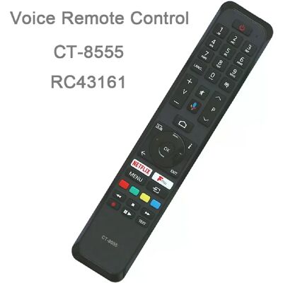 Générique Télécommande TV Toshiba vocale CT-8555 RC43161 - Publicité Générique Télécommande TV Toshiba vocale CT-8555 RC43161 - Publicité