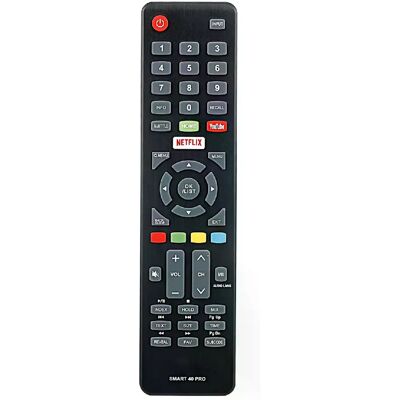 Générique Télécommande pour Dyon Smart TV 40 Pro - Publicité Générique Télécommande pour Dyon Smart TV 40 Pro - Publicité