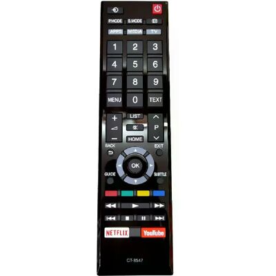 Générique Télécommande TV de remplacement Toshiba CT-8547 - Publicité Générique Télécommande TV de remplacement Toshiba CT-8547 - Publicité