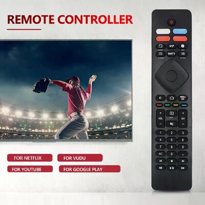 Générique Télécommande TV de remplacement RF402A-V14 compatible Philips - Publicité Générique Télécommande TV de remplacement RF402A-V14 compatible Philips - Publicité