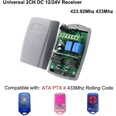 Générique ATA PTX 4 433 MHz - Universel - Publicité Générique ATA PTX 4 433 MHz - Universel - Publicité