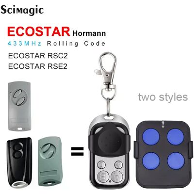 Générique Hormann ECOSTAR RSC2/RSE2 Télécommande 433MHz - Publicité Générique Hormann ECOSTAR RSC2/RSE2 Télécommande 433MHz - Publicité