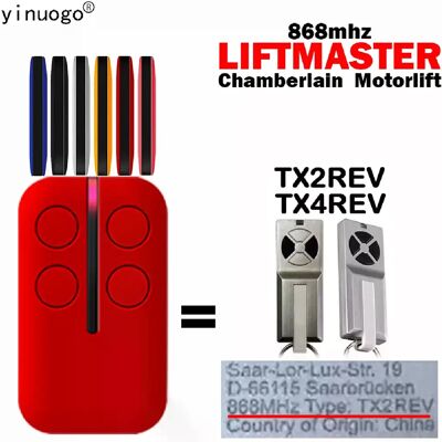 Générique LIFTMASTER TX2REV Télécommande - 868 MHz - Publicité Générique LIFTMASTER TX2REV Télécommande - 868 MHz - Publicité