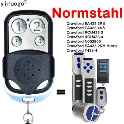 Générique Normstahl Télécommande garage 433MHz - Publicité Générique Normstahl Télécommande garage 433MHz - Publicité