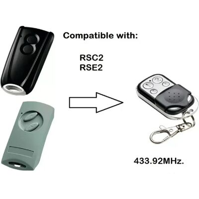 Générique Ouvre-porte de garage clone 433MHz - Publicité Générique Ouvre-porte de garage clone 433MHz - Publicité