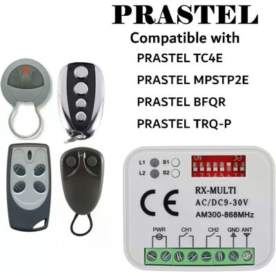 Générique PRASTEL TC4E - 433 MHz - Publicité Générique PRASTEL TC4E - 433 MHz - Publicité