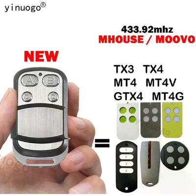 Générique Télécommande Garage Mhouse 433MHz - Publicité Générique Télécommande Garage Mhouse 433MHz - Publicité