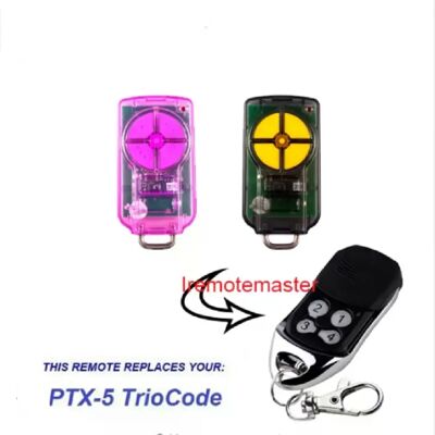 Générique Ouvre-porte de Garage - Compatibilité TrioCode PTX5/PTX-5V1 - Publicité Générique Ouvre-porte de Garage - Compatibilité TrioCode PTX5/PTX-5V1 - Publicité