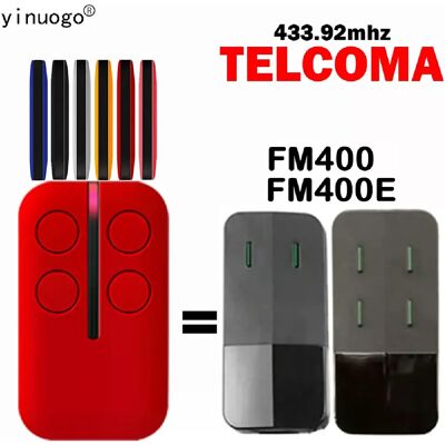 Générique TELCOMA FM400 - Télécommande Commande de Garage - Publicité Générique TELCOMA FM400 - Télécommande Commande de Garage - Publicité