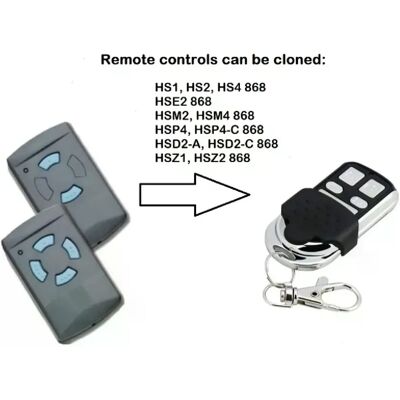 Générique Télécommande de remplacement HSE2 868 MHz - Publicité Générique Télécommande de remplacement HSE2 868 MHz - Publicité