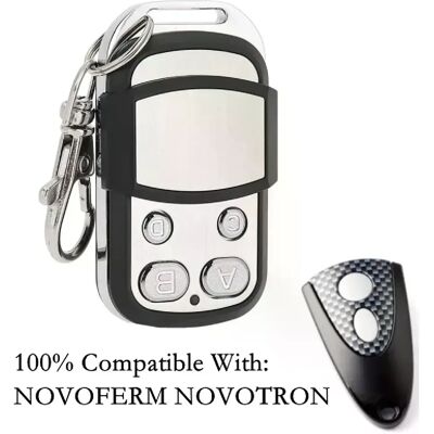 Générique NOVOFERM NOVOTRON Télécommande pour garage - Compatible série M - Publicité Générique NOVOFERM NOVOTRON Télécommande pour garage - Compatible série M - Publicité