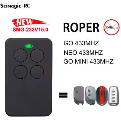 Générique ROPER Télécommande pour porte de Garage NEO GO MINI - Publicité Générique ROPER Télécommande pour porte de Garage NEO GO MINI - Publicité