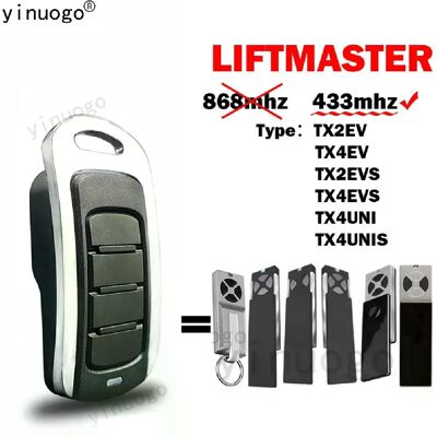 Générique Télécommande Liftmaster - 433MHz - Publicité Générique Télécommande Liftmaster - 433MHz - Publicité