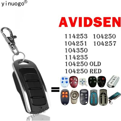 Générique Télécommande AVIDSEN porte de garage - 287-868MHz - Publicité Générique Télécommande AVIDSEN porte de garage - 287-868MHz - Publicité