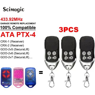 Générique ATA PTX4 - 433.92 MHz - Publicité Générique ATA PTX4 - 433.92 MHz - Publicité