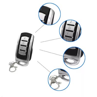 Générique Télécommande de garage multi-fréquence 287-868 MHz - Publicité Générique Télécommande de garage multi-fréquence 287-868 MHz - Publicité