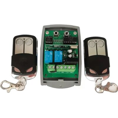 Générique Récepteur DC12V/24V à Télécommande 433MHz - Publicité Générique Récepteur DC12V/24V à Télécommande 433MHz - Publicité