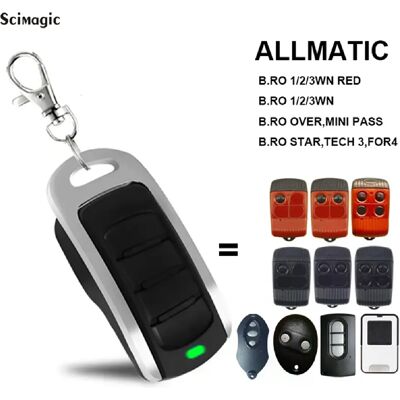 Générique Télécommande ALLMATIC 433.92MHz - Remplacement - Publicité Générique Télécommande ALLMATIC 433.92MHz - Remplacement - Publicité