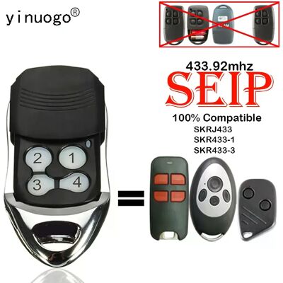 Générique SEIP SKRJ433 - Télécommande Garage 433MHz - Publicité Générique SEIP SKRJ433 - Télécommande Garage 433MHz - Publicité