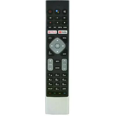 Générique Télécommande vocale pour TV Kogan – Gris - Publicité Générique Télécommande vocale pour TV Kogan – Gris - Publicité