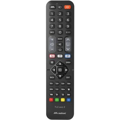 Télécommande de remplacement Meliconi EVO.2 Noir pour TV LG - Publicité Télécommande de remplacement Meliconi EVO.2 Noir pour TV LG - Publicité