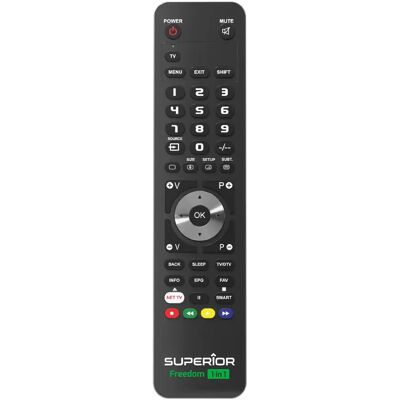 Superior Electronics Superior Télécommande universelle TV - Noir - Publicité Superior Electronics Superior Télécommande universelle TV - Noir - Publicité