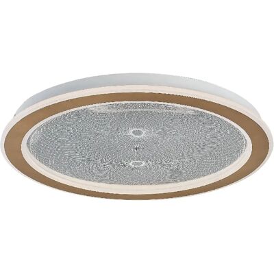 Plafonnier LED décoratif rond doré Rabalux Zofrael 34W 3000-6500K avec télécommande - Publicité Plafonnier LED décoratif rond doré Rabalux Zofrael 34W 3000-6500K avec télécommande - Publicité