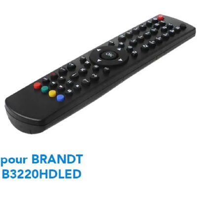Télécommande Vestel RC1912 - pour BRANDT B3220HDLED - Publicité Télécommande Vestel RC1912 - pour BRANDT B3220HDLED - Publicité