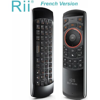 Générique Télécommande i25A Air Mouse French Universal - Publicité Générique Télécommande i25A Air Mouse French Universal - Publicité