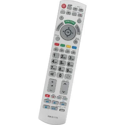 Générique Télécommande TV Panasonic N2QAYB000504 - Blanc - Publicité Générique Télécommande TV Panasonic N2QAYB000504 - Blanc - Publicité