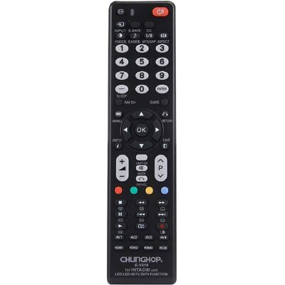Télécommande Universelle Télévision Hitachi LEDtv Lcdtv HDtv 3Dtv Piles Aaa Noir - Yonis - Publicité Télécommande Universelle Télévision Hitachi LEDtv Lcdtv HDtv 3Dtv Piles Aaa Noir - Yonis - Publicité