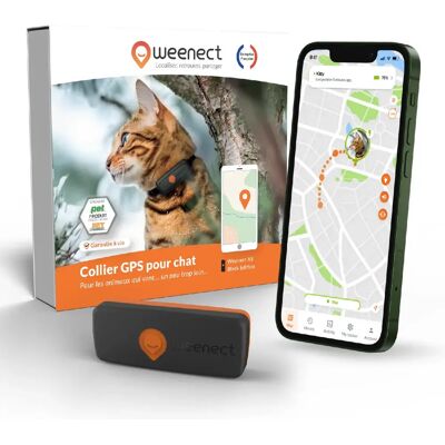 Weenect XS Cats Black - Publicité Weenect XS Cats Black - Publicité